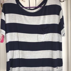 American Eagle Striped tee
